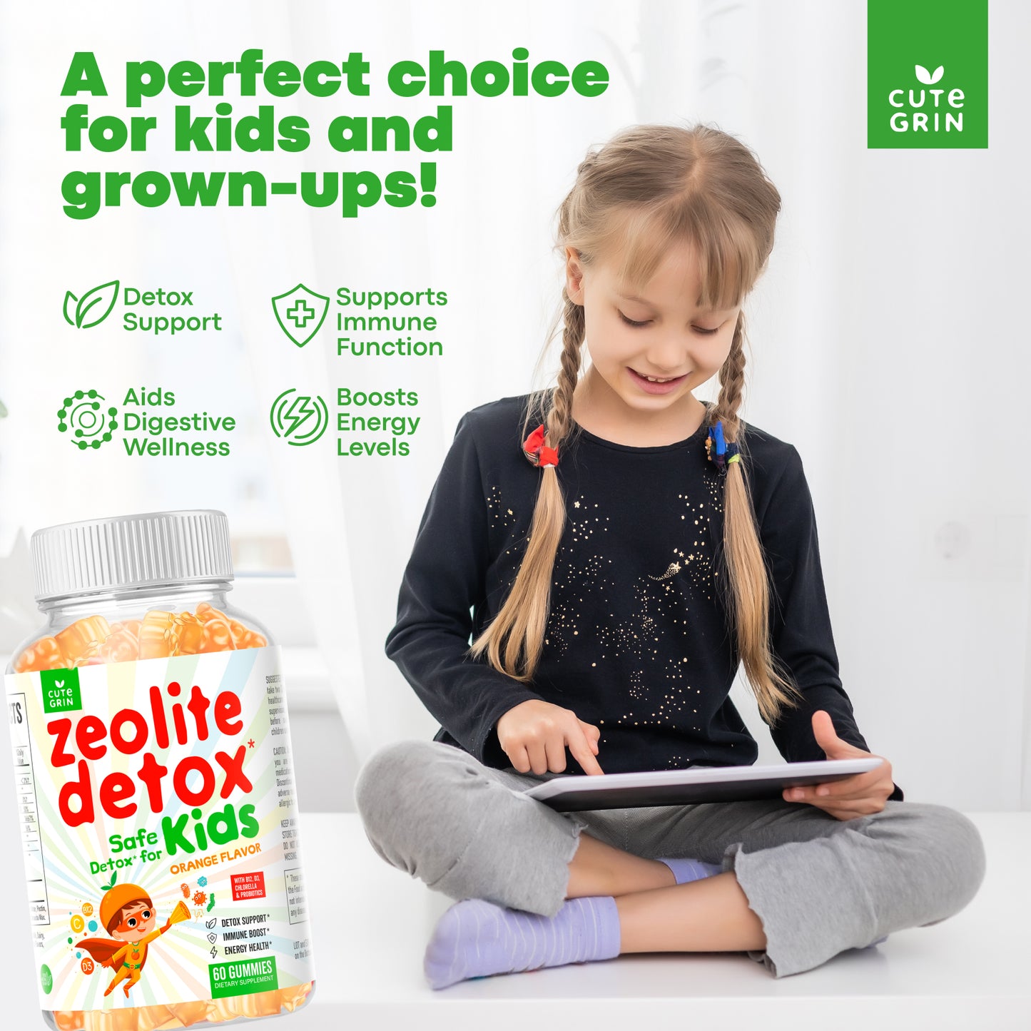 Zeolite Detox Gummies for Kids