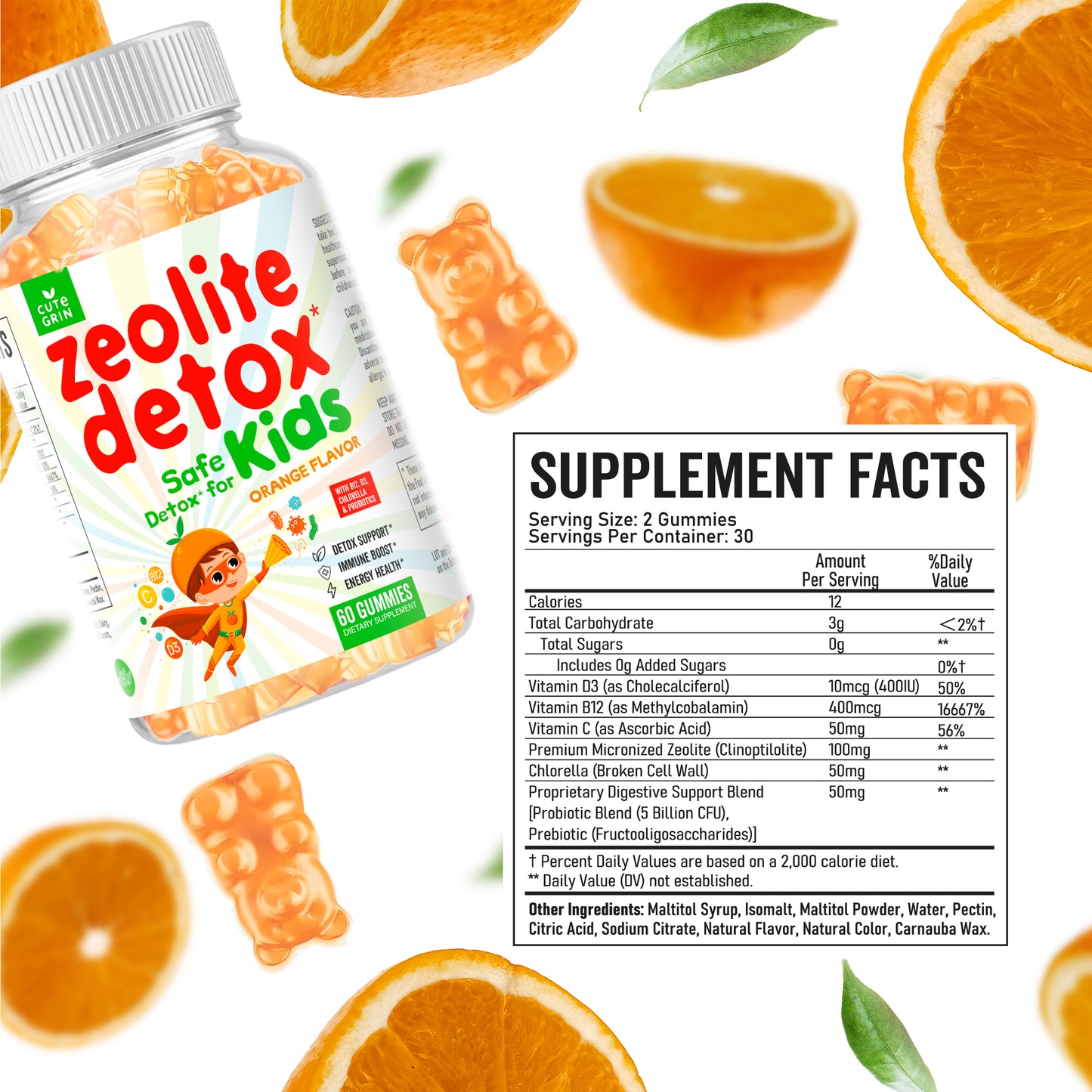 Zeolite Detox Gummies for Kids